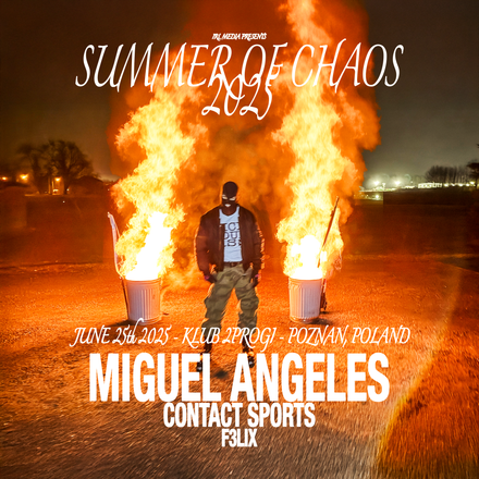 MIGUEL ANGELES - SUMMER OF CHAOS TOUR 2025 - Poznan / Klub 2Progi (June 25, 2025)