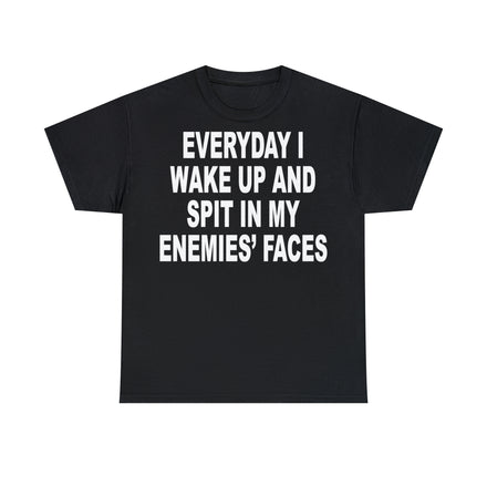 "ENEMIES" TEE  ** 5 DOLLAR WORLDWIDE SHIPPING **