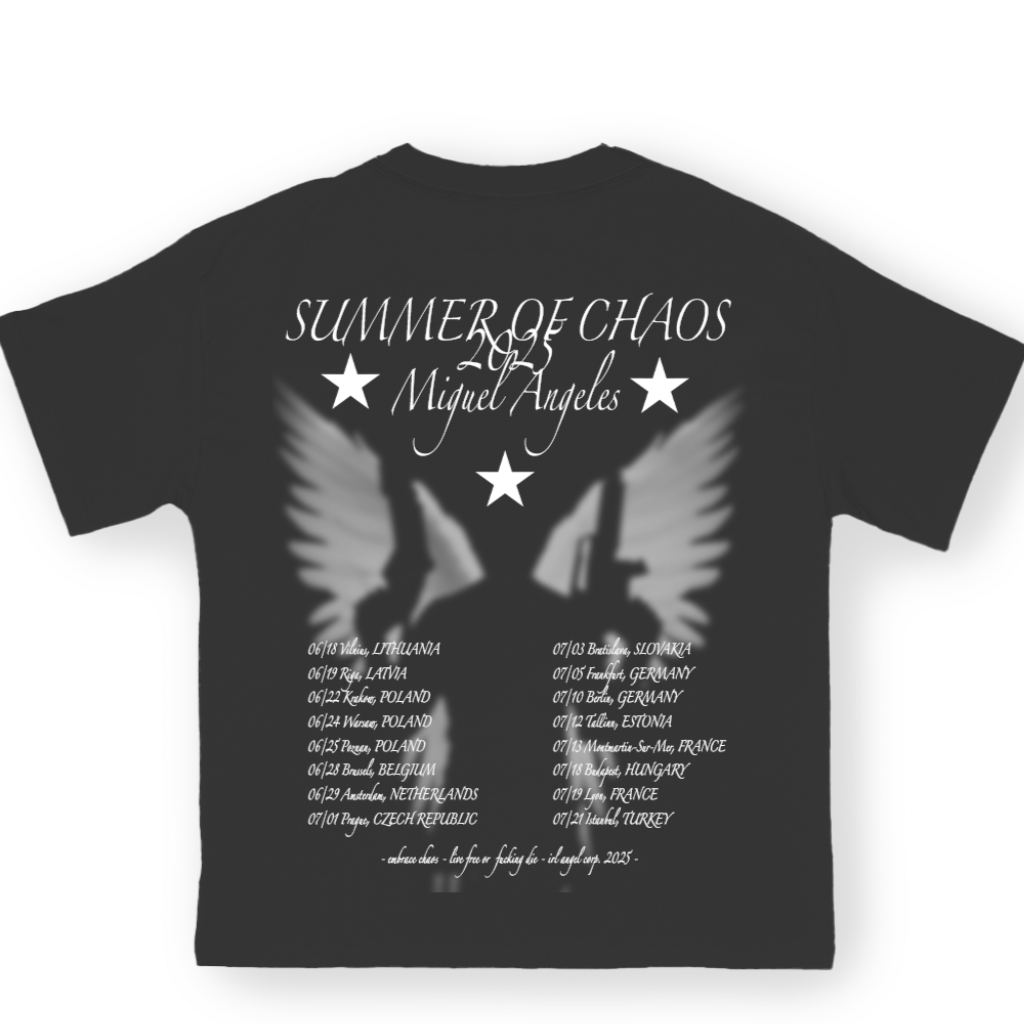 SUMMER OF CHAOS 2025 TOUR TEE - ** PREORDER **