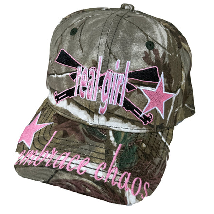 REAL GIRL CAP (GREEN CAMO)