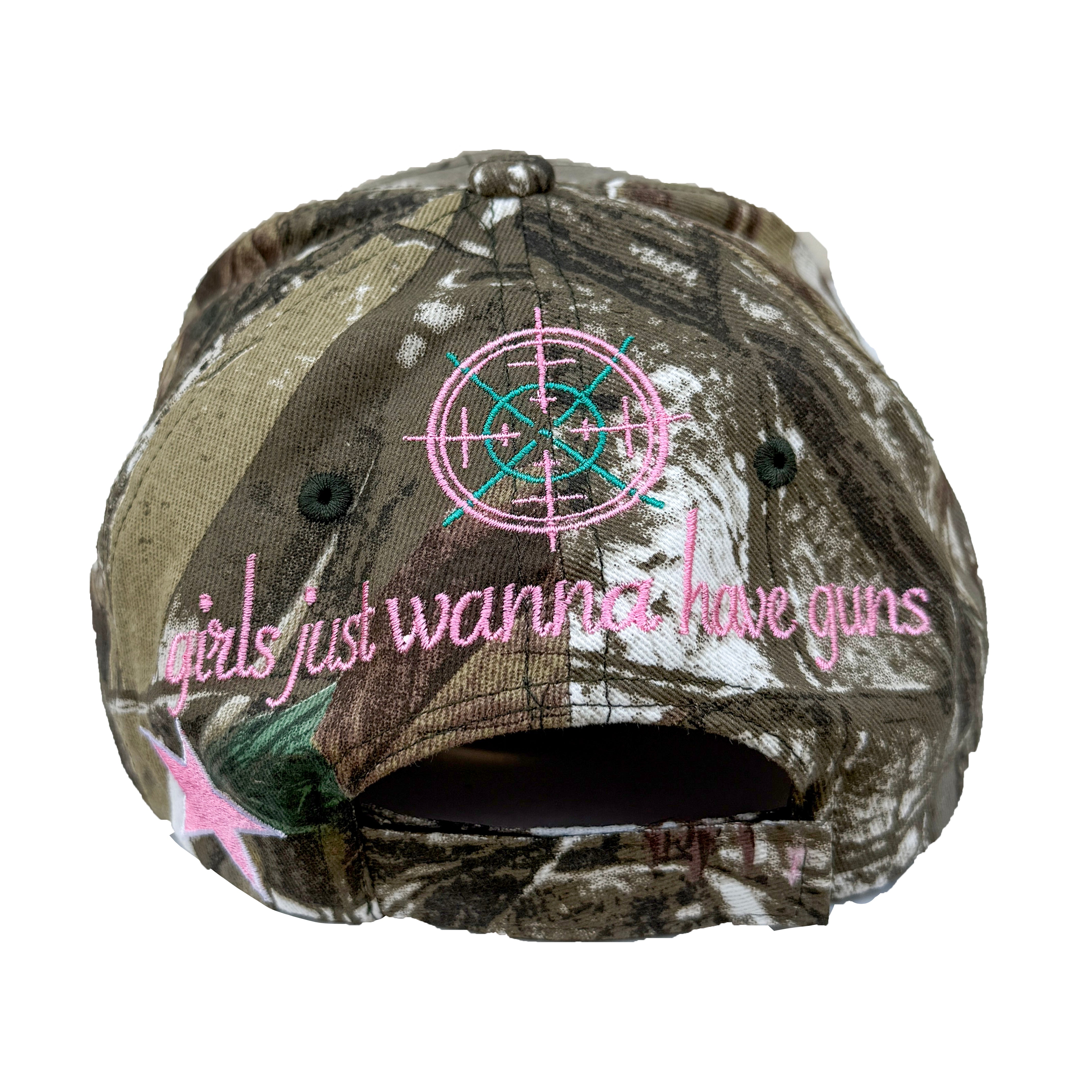 REAL GIRL CAP (GREEN CAMO)