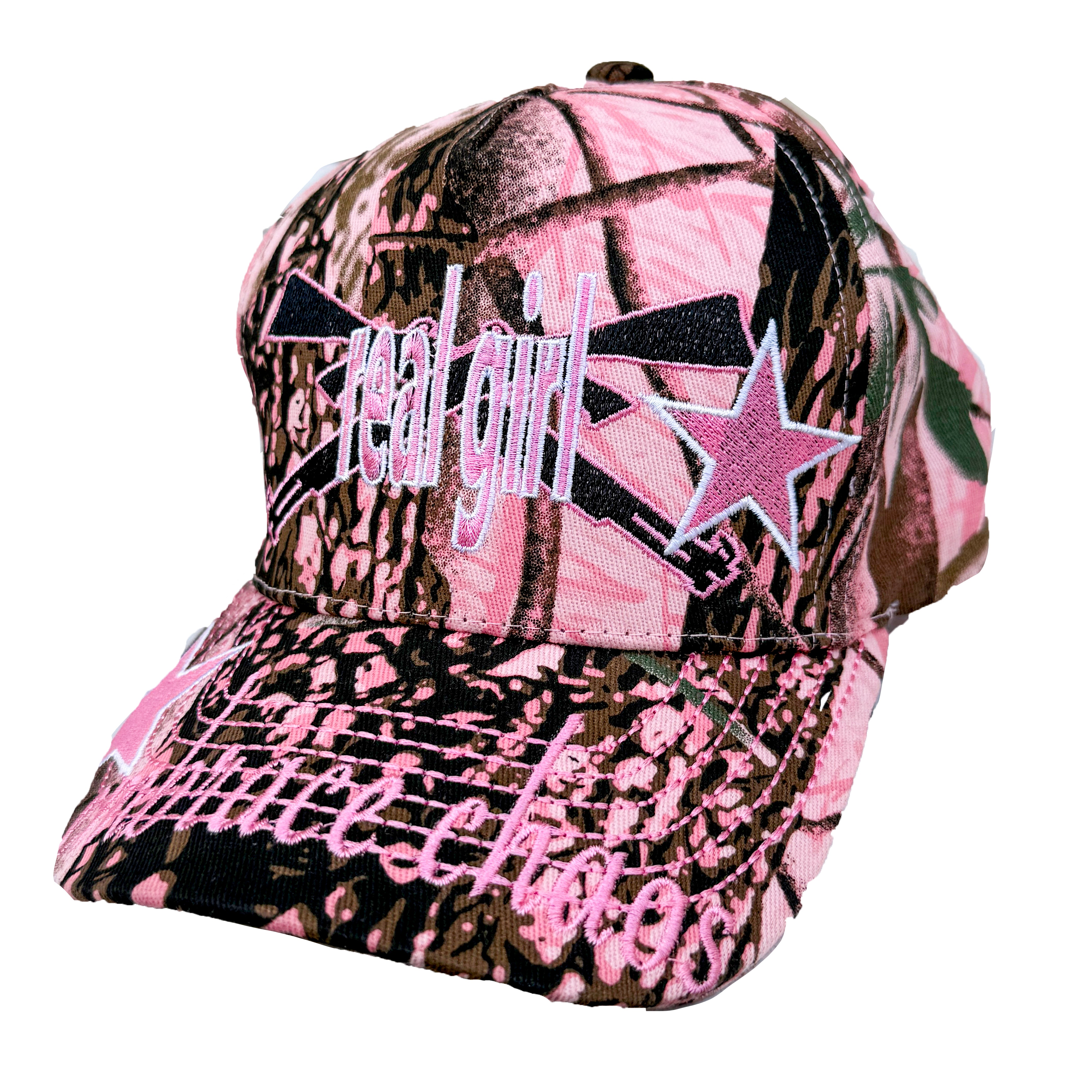REAL GIRL CAP (PINK CAMO)