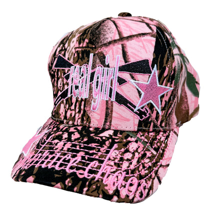 REAL GIRL CAP (PINK CAMO)