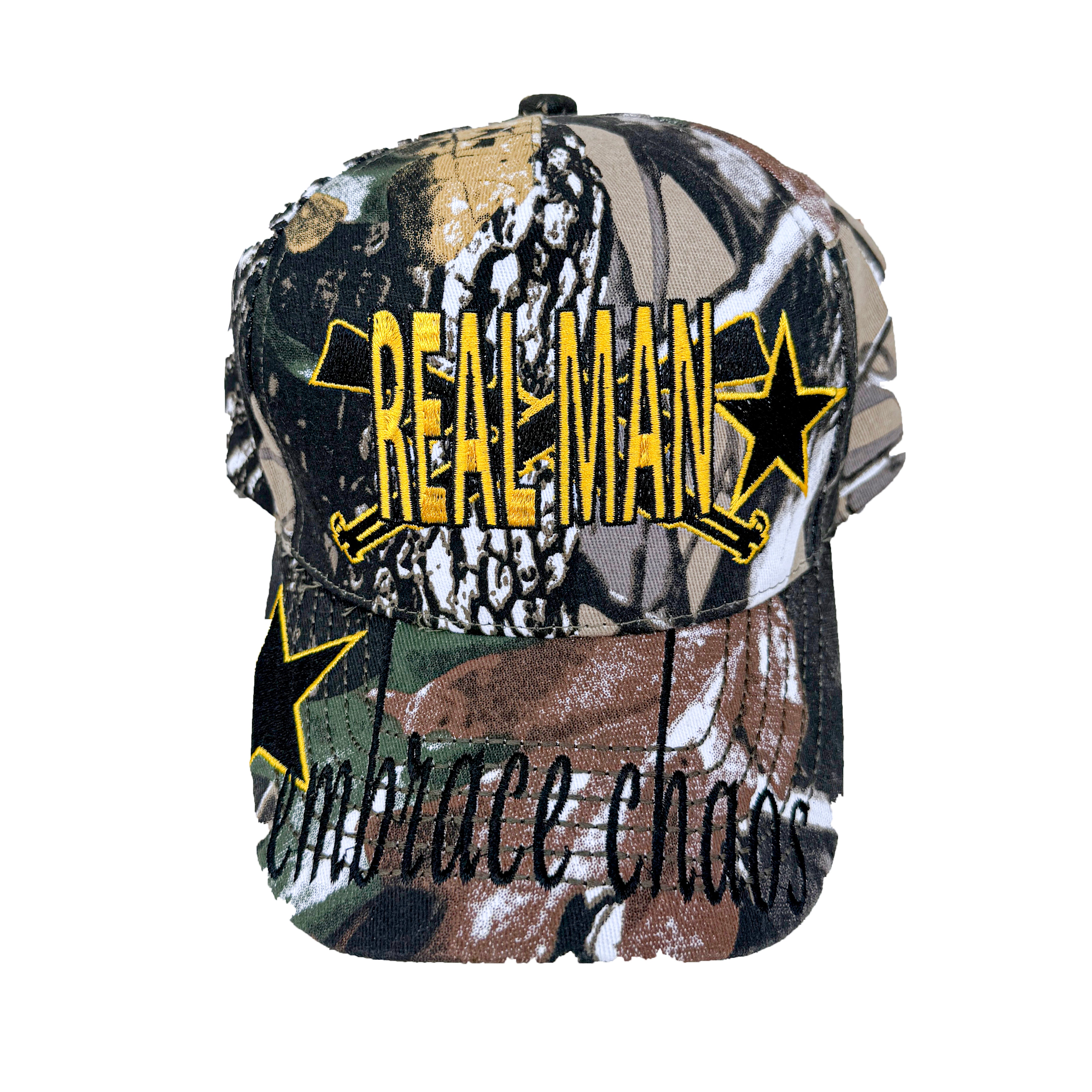REAL MAN CAP (GREEN CAMO)