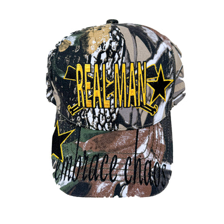 REAL MAN CAP (GREEN CAMO)