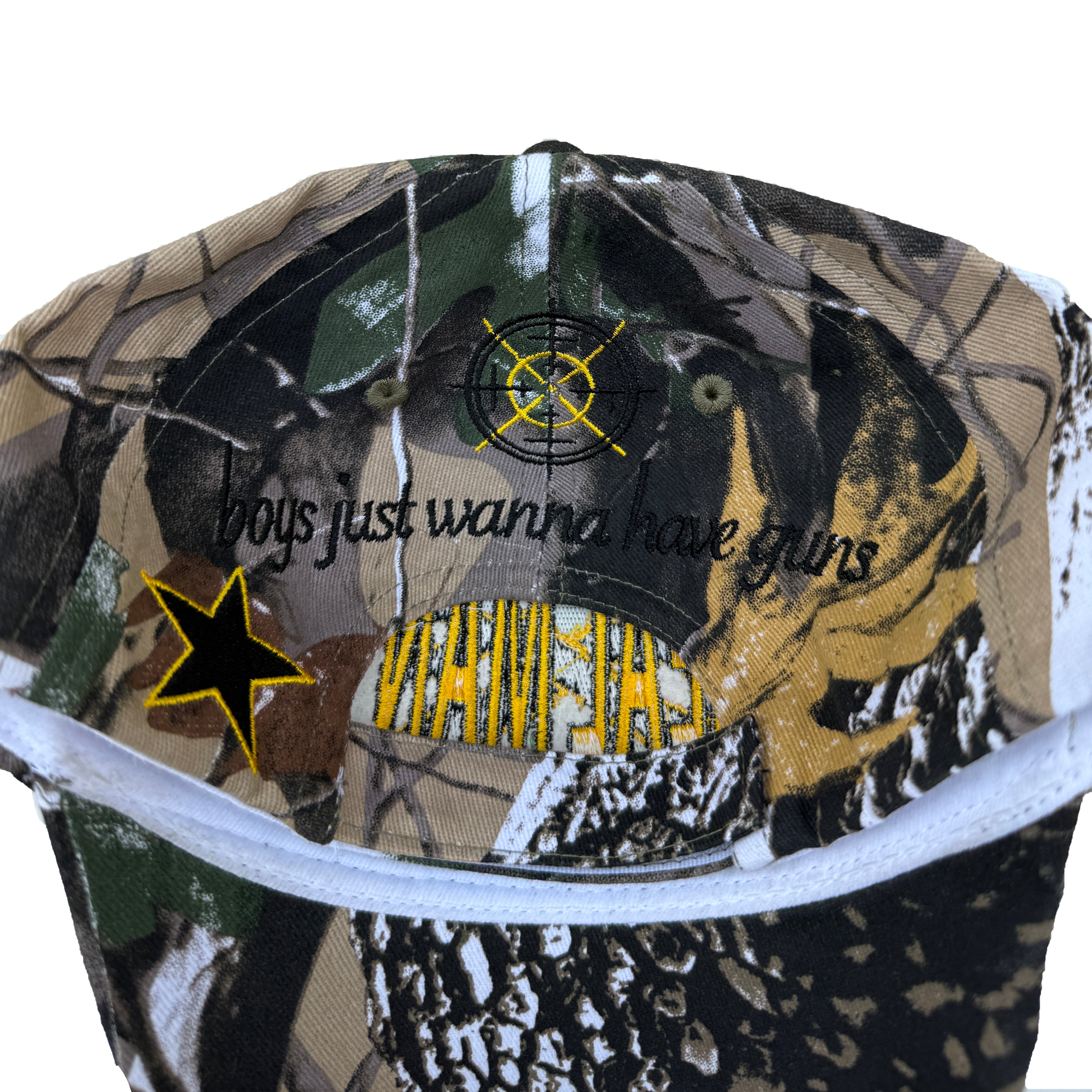 REAL MAN CAP (GREEN CAMO)